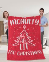 MCNULTY-NT-XM13 Cozy Plush Fleece Blanket (60x80in) red 60x80in