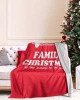 CARD-NT-XM6 Cozy Plush Fleece Blanket (60x80in) red 60x80in