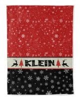 Personalized Christmas Blanket, Xmas Holiday Blanket, Custom Soft Cozy Sherpa Fleece Throw Blankets, Christmas Gift for Fbus01753 Klein XMASBL03 Cozy Plush Fleece Blanket (30x40in) white 30x40in