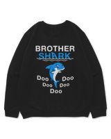 BROTHER SHARK Kid Kids Standard Sweatshirt black xs