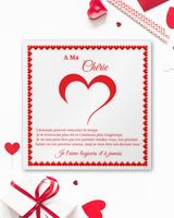 A ma Chérie Luxury Heart - Gold Plated 