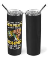 Sachsen-DOHMA Skinny Tumbler black 20oz