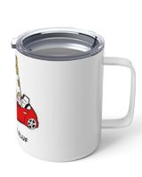 Koda the Fluff Love Insulated Mug white 10oz