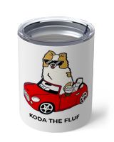 Koda the Fluff Love Insulated Mug white 10oz