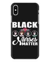 Black Nurses Matter Snap Case - iP X,  Xs black