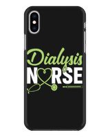 Dialysis Nurse Snap Case - iP X,  Xs black