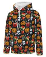 Hoodie Halloween 2023,happy party AOP Unisex Standard Hoodie - New s