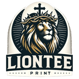 Lion Tee Print For The Christian Followers, God Believers Who Are Saved And Love Jesus