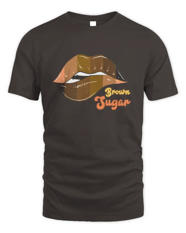 Sexy Brown Sugar Lip 2D Cloth