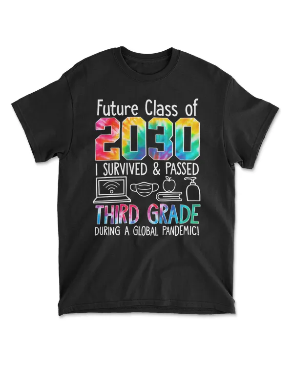 4M3O Future Class 2030 Third Grade Teacher Back To School T-Shirt