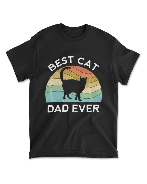 Best Cat Dad Fathers Day Men Kitty Papa Chris