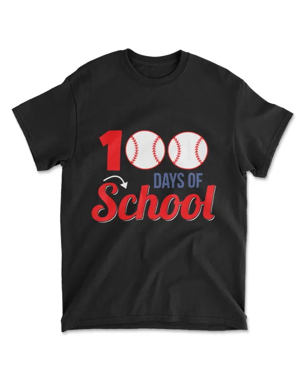 100 Days of School T Shirt kids teachers Ba