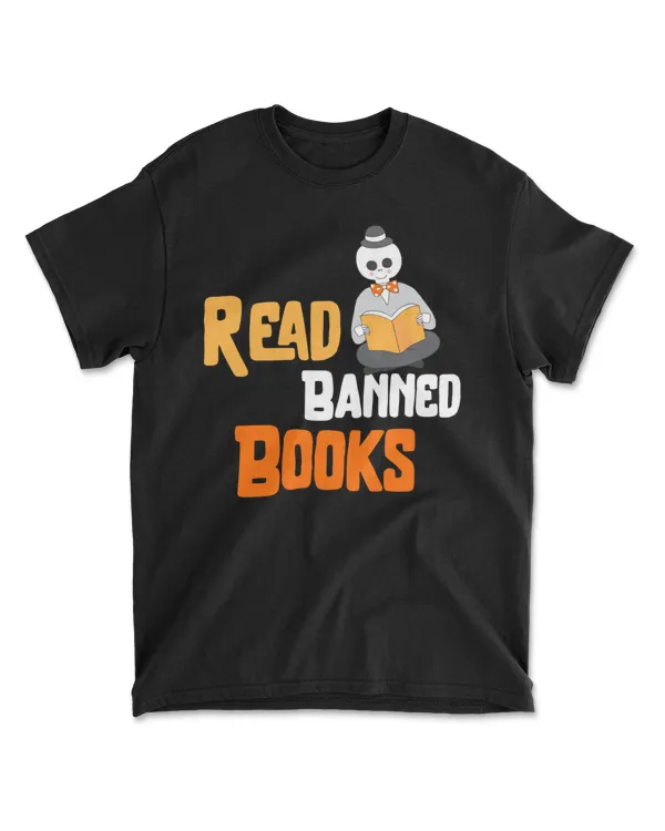 Read Banned Books I Love Reading Books T-Shirt