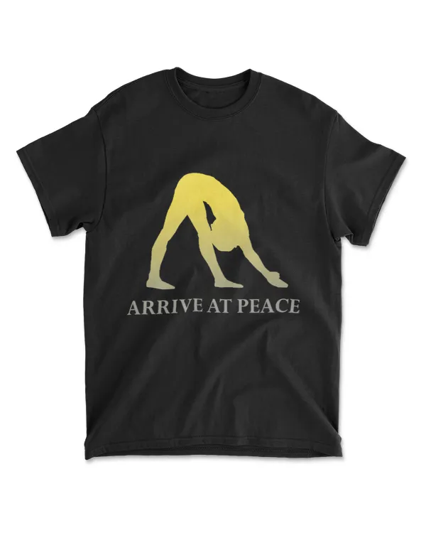Arrive in Peace Yoga Inspired T-Shirt