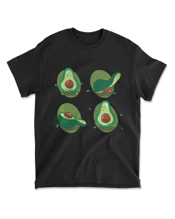 Avocado shirt Yoga shirt Cute Avocado doing