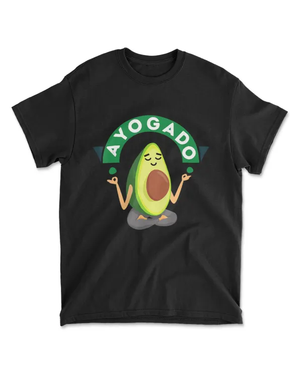 Avocado Yoga Ayogado Avocados Lover T-Shirt