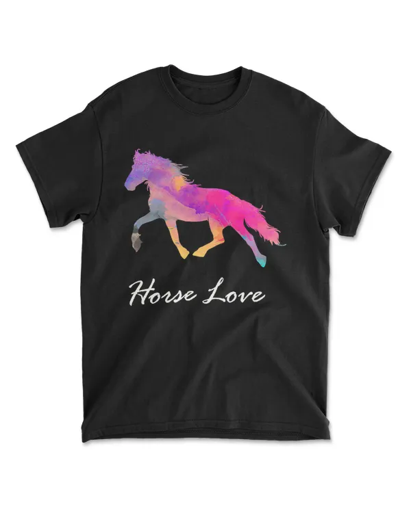 Beautiful Horse Love Horse Riding T-Shirt