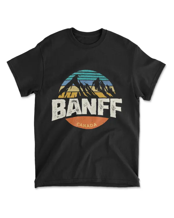 Banff Canada National Park Hiking T-Shirt