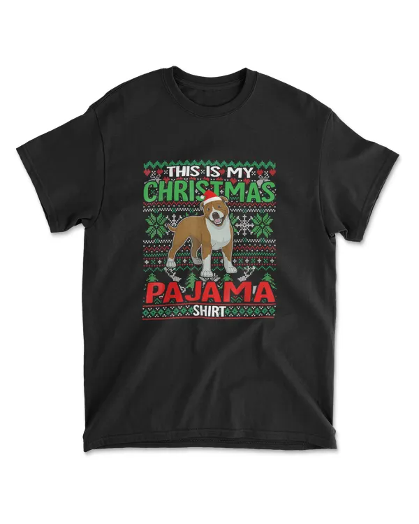 Funny Pitbull Dog Lover Hats Ugly Christmas S