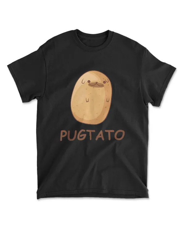Cute Pug Potato Shirt  Funny Dog Potato Sh