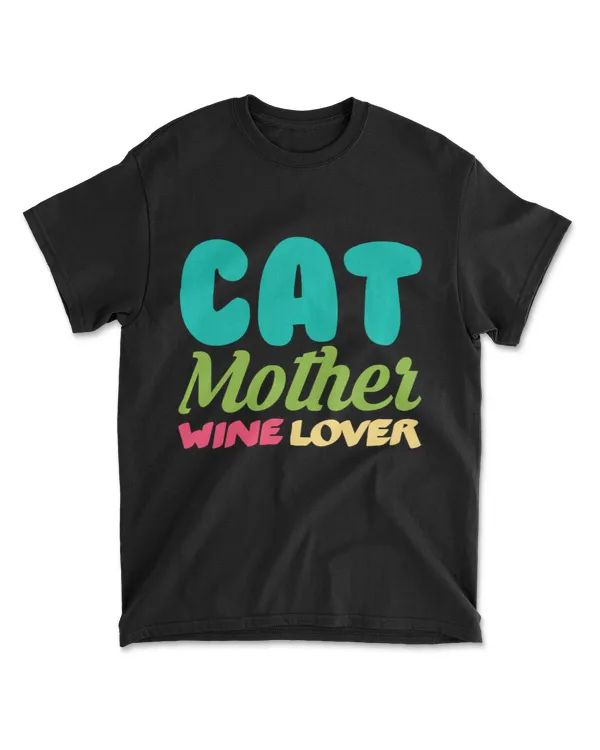 Cat Mother Wine Lover Sweatshirt