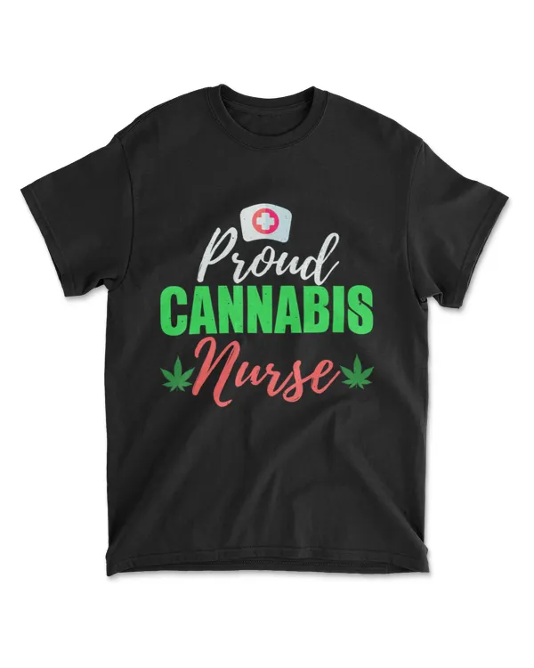 Cannabis Nurse Shirt Funny Nurse T-Shirt