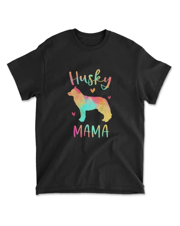 Husky Mama Colorful Siberian Husky Gift