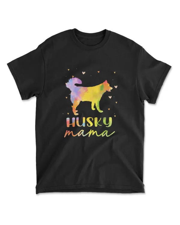 Husky Mom Colorful Husky Gifts Dog Mom