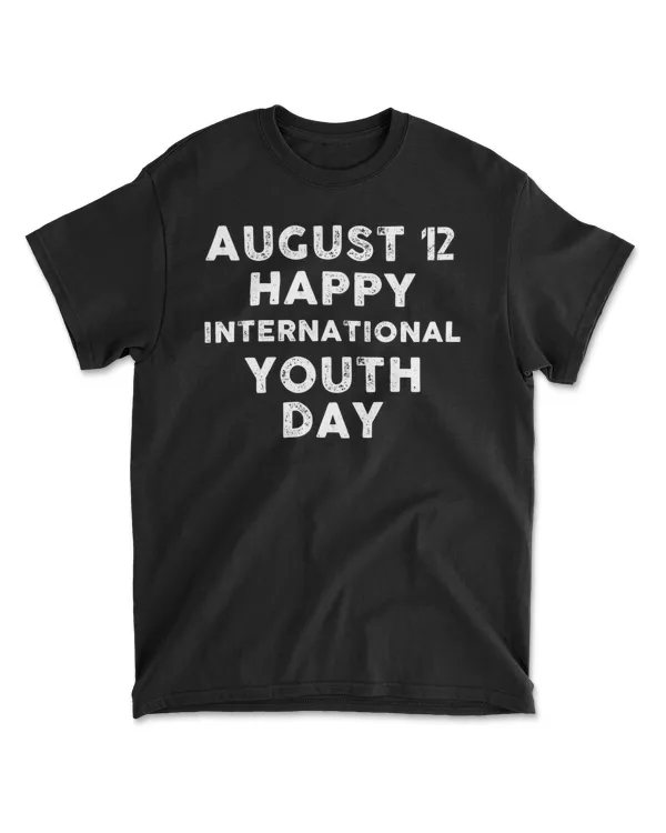 August 12 International Youth Day Classic T-Shirt