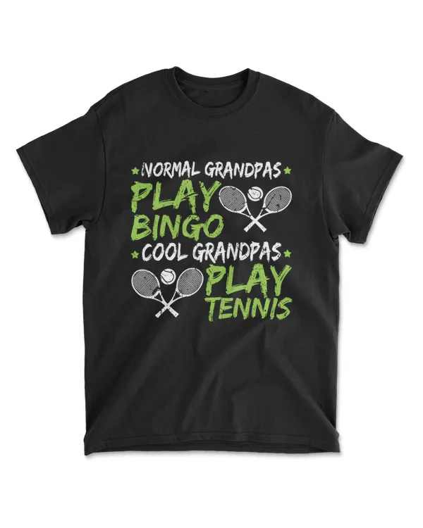 Cool Grandpa Play Tennis Fathers Day Gift Ten