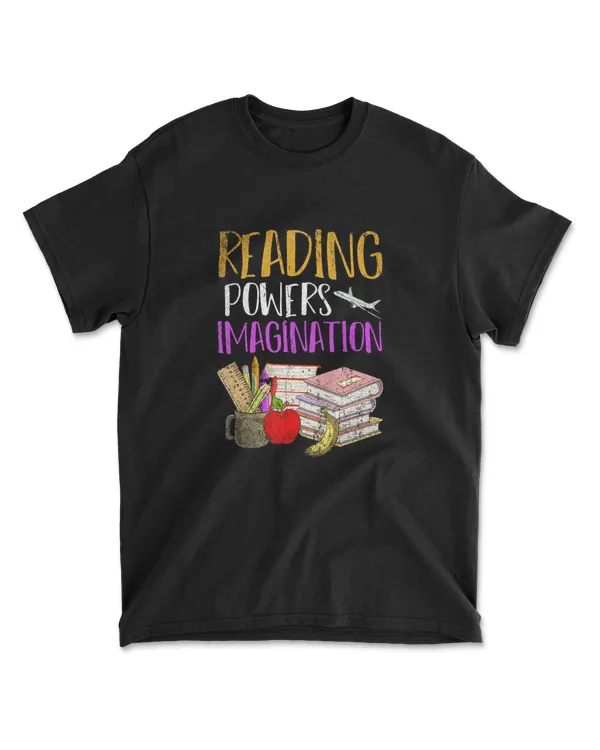 Book Nerd Bookworm Gift Reading Powers Imagin