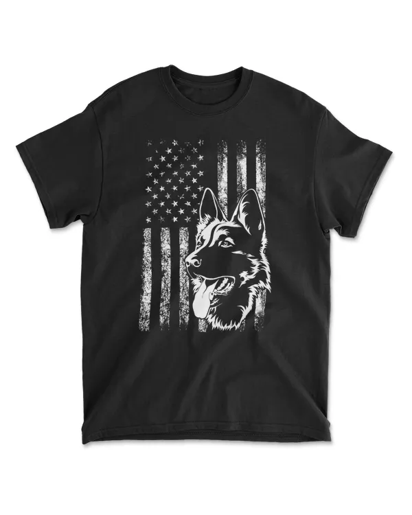 dog flag t shirt