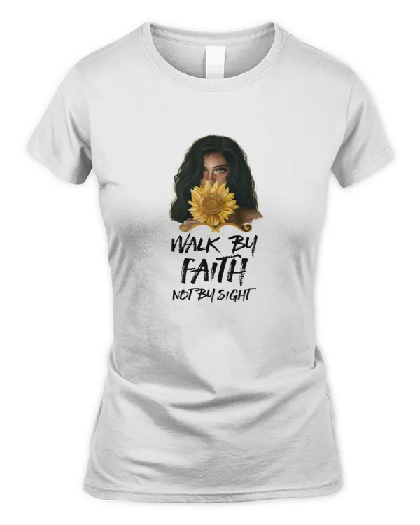 Black Girl Walk By Faith Not By Sight 2D Cloth