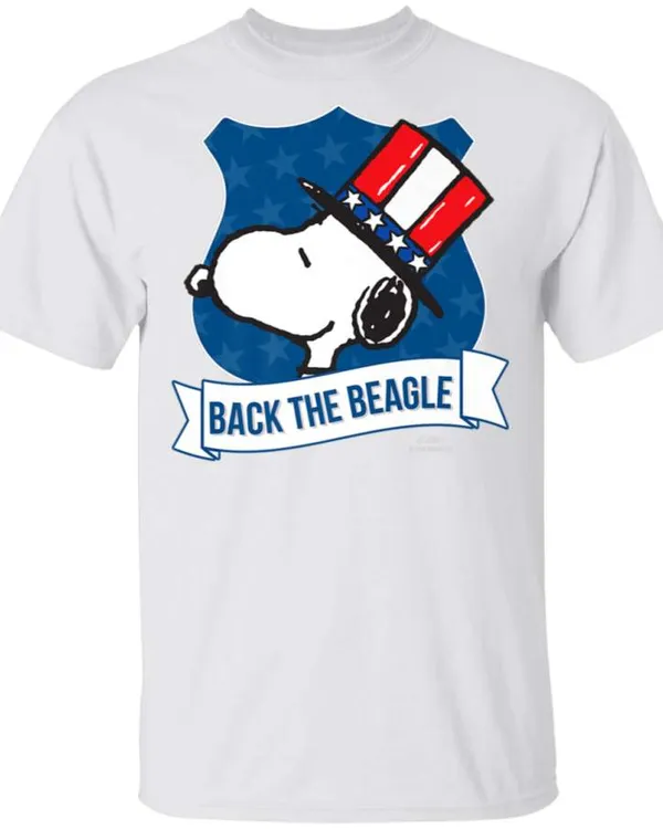 Peanuts Snoopy for President Back The Beagle T-Shirt