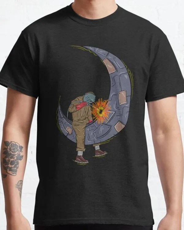 Welder Metal Moon Classic T-Shirt