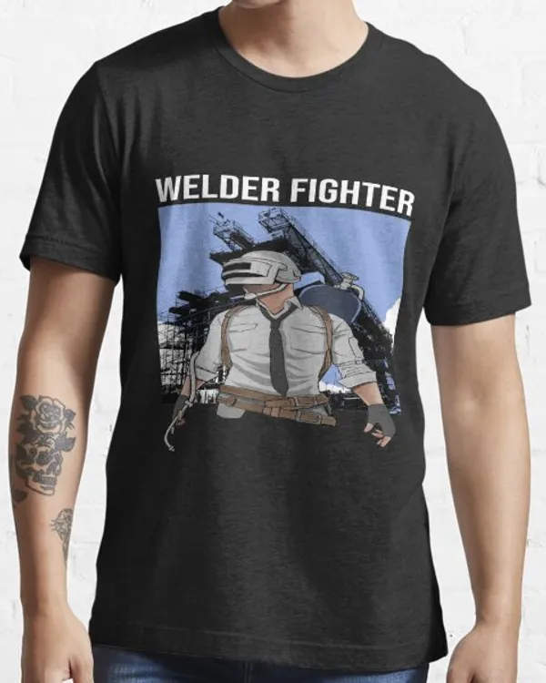 Welder Fighter PUBG Essential T-Shirt