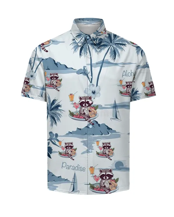 AOP Unisex Hawaiian Shirt 2