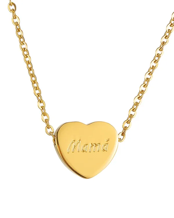 Personalized Name Heart Necklace For Women