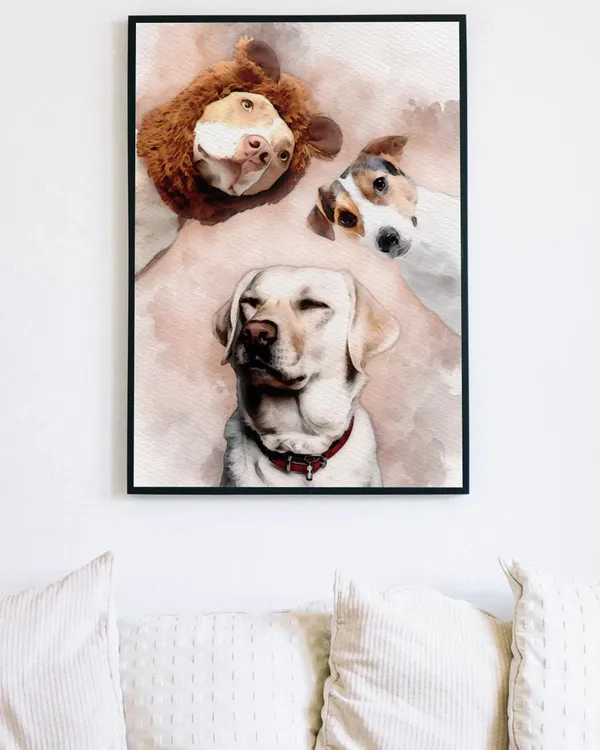 Ready To Hang Portrait Canvas