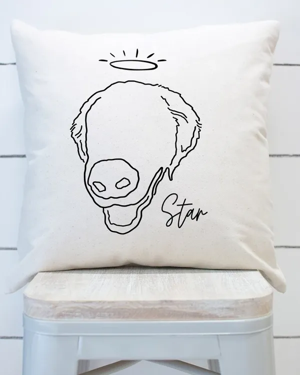 Canvas Pillow (Dual Sided)