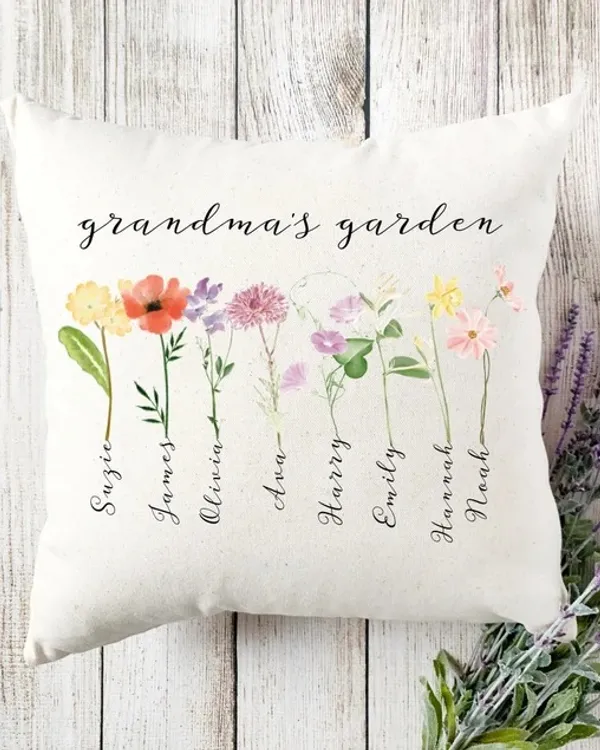 Canvas Pillow (Dual Sided)