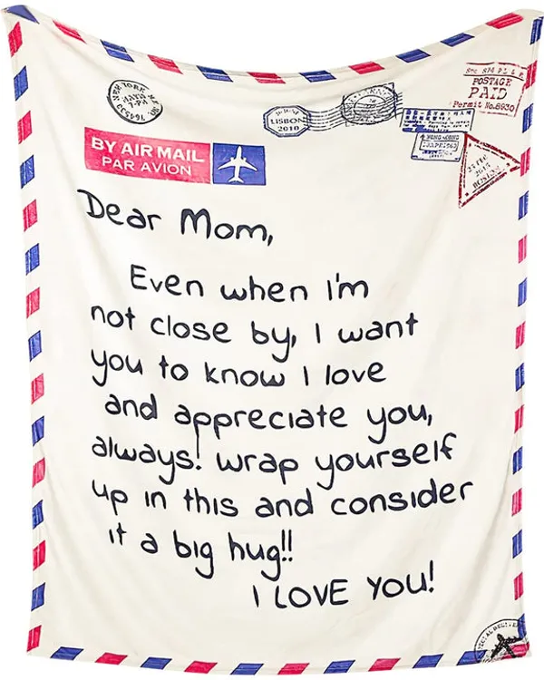 I love you, Mom - Mothers Day Blankets
