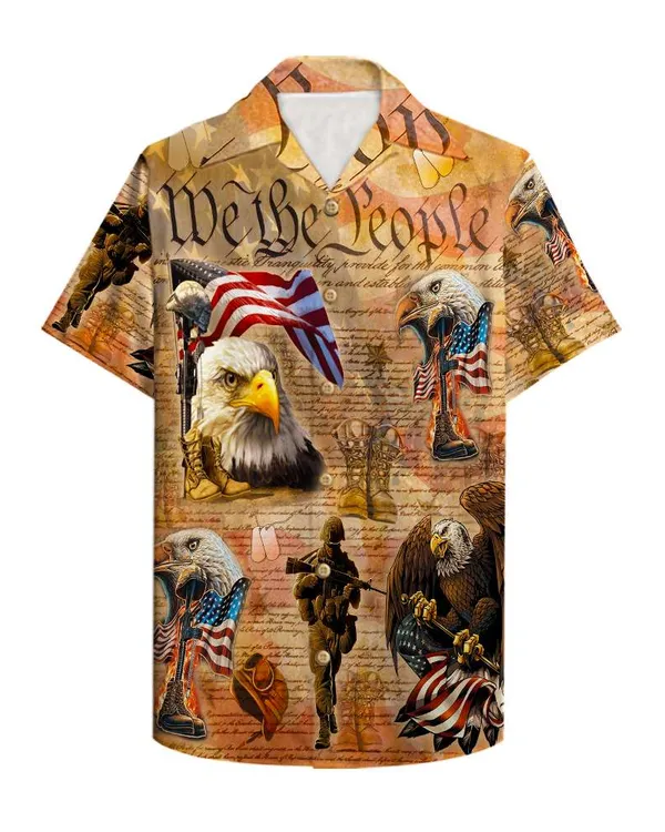 Veteran Hawaiian Shirt, Aloha Shirt