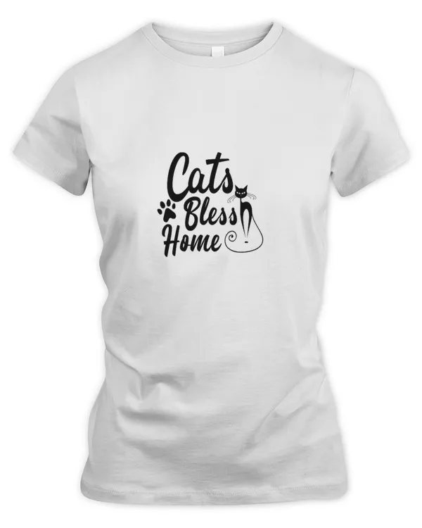 Cats Bless Home funny