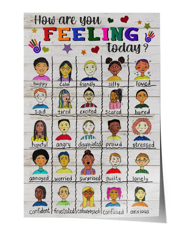 Social Worker How are You Feeling Today Poster