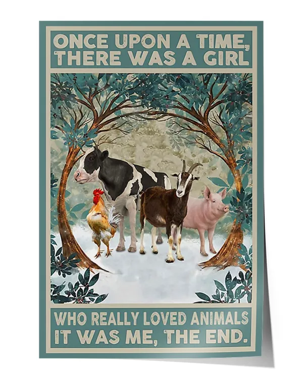 The End I Love Animals Poster
