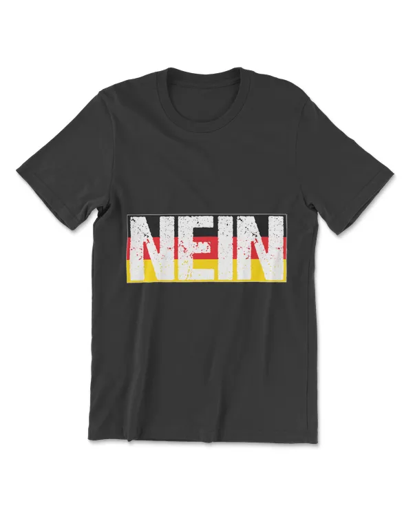 Vintage NEIN Funny German No Saying Germany Gift T-Shirt