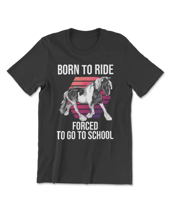 Horse Born to ridehorseman cattle