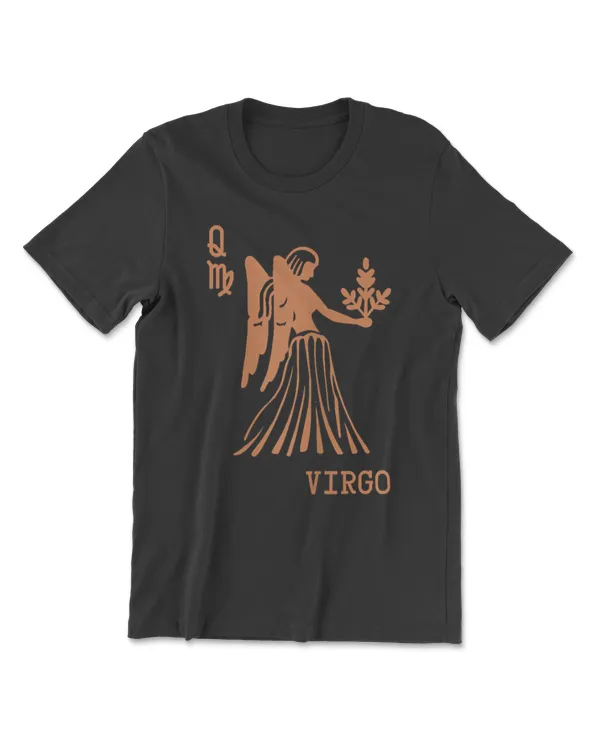 Womens Queen Virgo Star Sign Birthday August 23 to September 22 T-Shirt