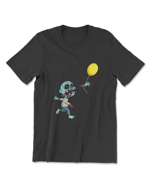 Zombie Birthday Balloon - Funny Cute Zombie Kids & Boys Premium T-Shirt